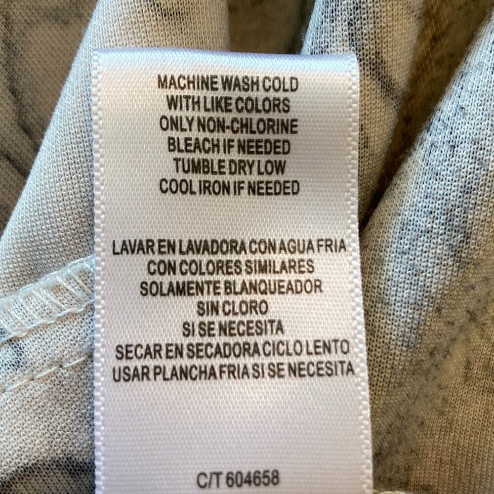 Danny & Nicole Dress Women Size 14 Black Gray Pink Fit & Flare - Picture 10 of 14